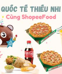 Tưng bừng mừng Tết Thiếu nhi, ShopeeFood mang siêu tiệc về tận nhà bạn