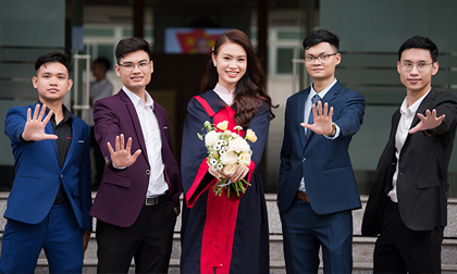 'Cô gái vàng' của Hoa hậu Việt Nam tốt nghiệp Đại học Ngoại Thương loại xuất sắc