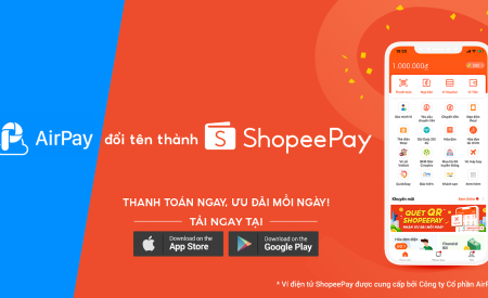 Ví điện tử AirPay đổi tên thành ShopeePay, mang  ưu đãi lớn cho người dùng