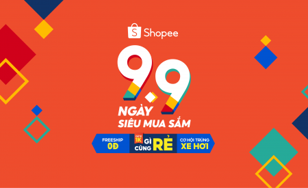 Shopee mở màn mùa sale sôi động nhất năm với sự kiện 9.9 Ngày Siêu Mua Sắm