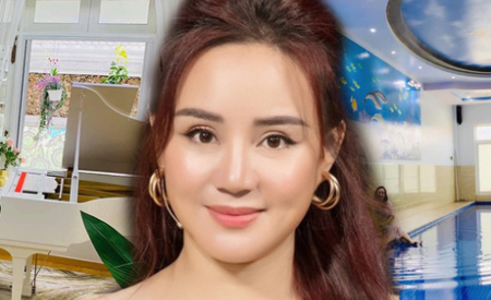 Vy Oanh lên tiếng sau khi bị nghi mượn biệt thự sang trọng photoshop để sống ảo