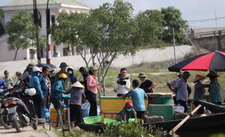 Hơn 50 tấn cá nuôi lồng bè ở Hà Tĩnh bị chết, người dân chung tay ‘giải cứu’