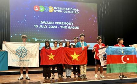 Học sinh Hà Nội giành HCV cuộc thi Toán và Khoa học quốc tế 2024