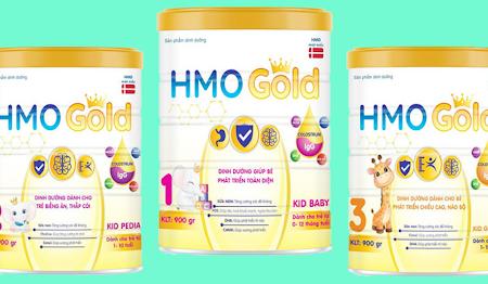 Sữa dinh dưỡng HMO Gold – Dinh dưỡng giúp bé phát triển toàn diện