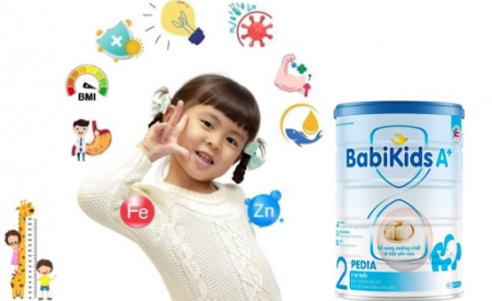Sữa Dinh Dưỡng BabiKids A+ - Cho con khỏe mạnh mỗi ngày