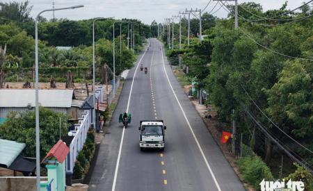 Khánh thành 6km đường nối cù lao Long Phước phía Đông TP.HCM