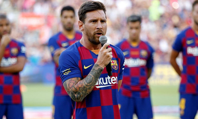 Barca trao hợp đồng trọn đời cho Messi
